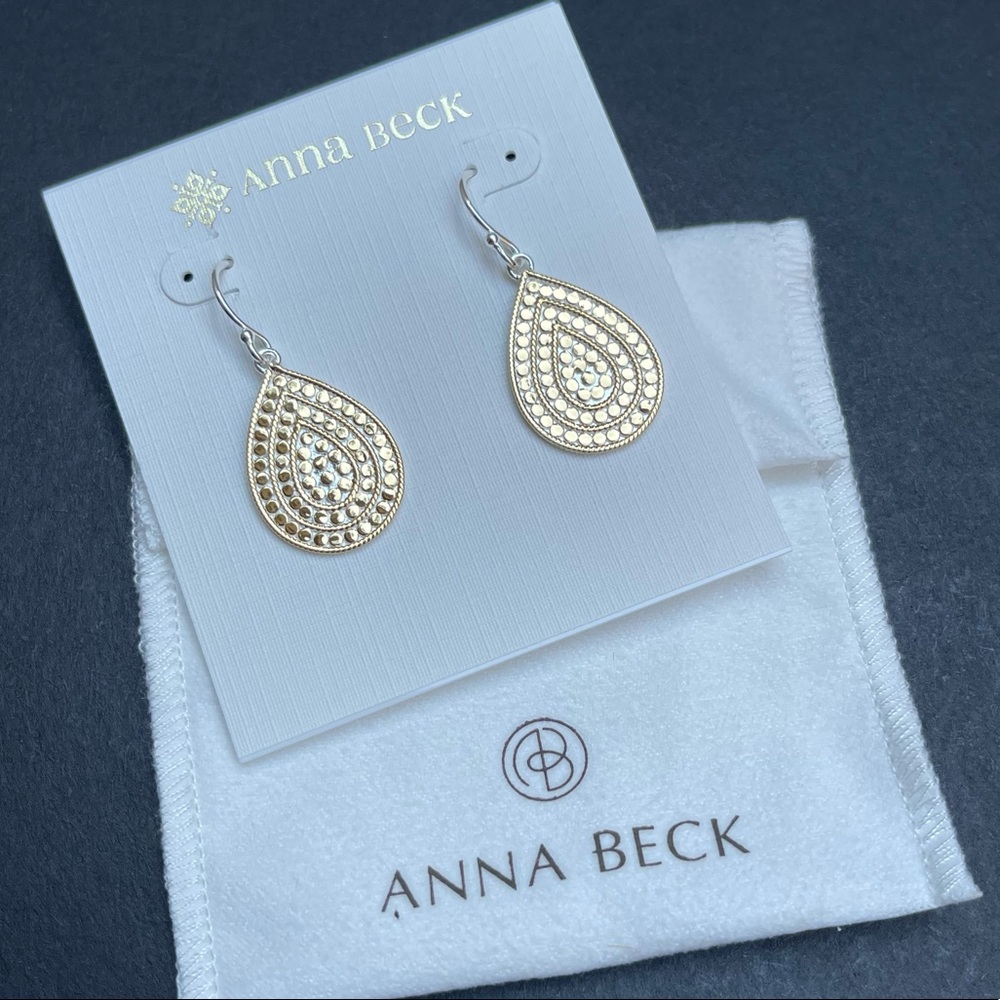 Anna Beck Medium Teardrop Earrings